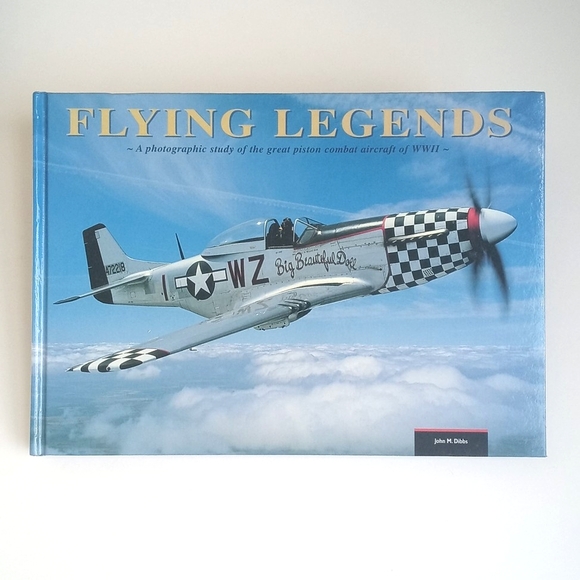 Flying Legends A Photographic Study of Combat Aircraft of WWII Hardback Book - Picture 16 of 16